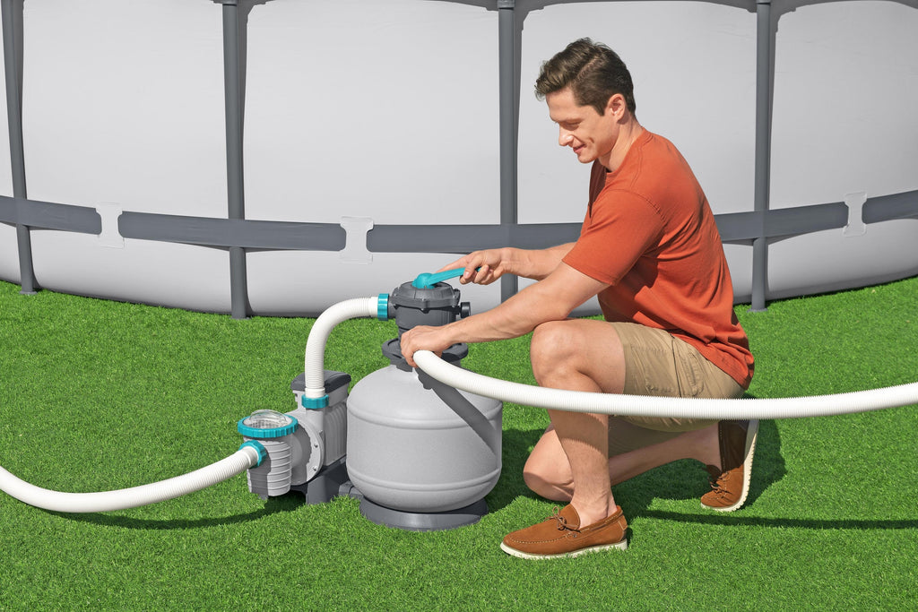 Bestway 3,000 gal. Above Ground Pool Sand Filter Pump
