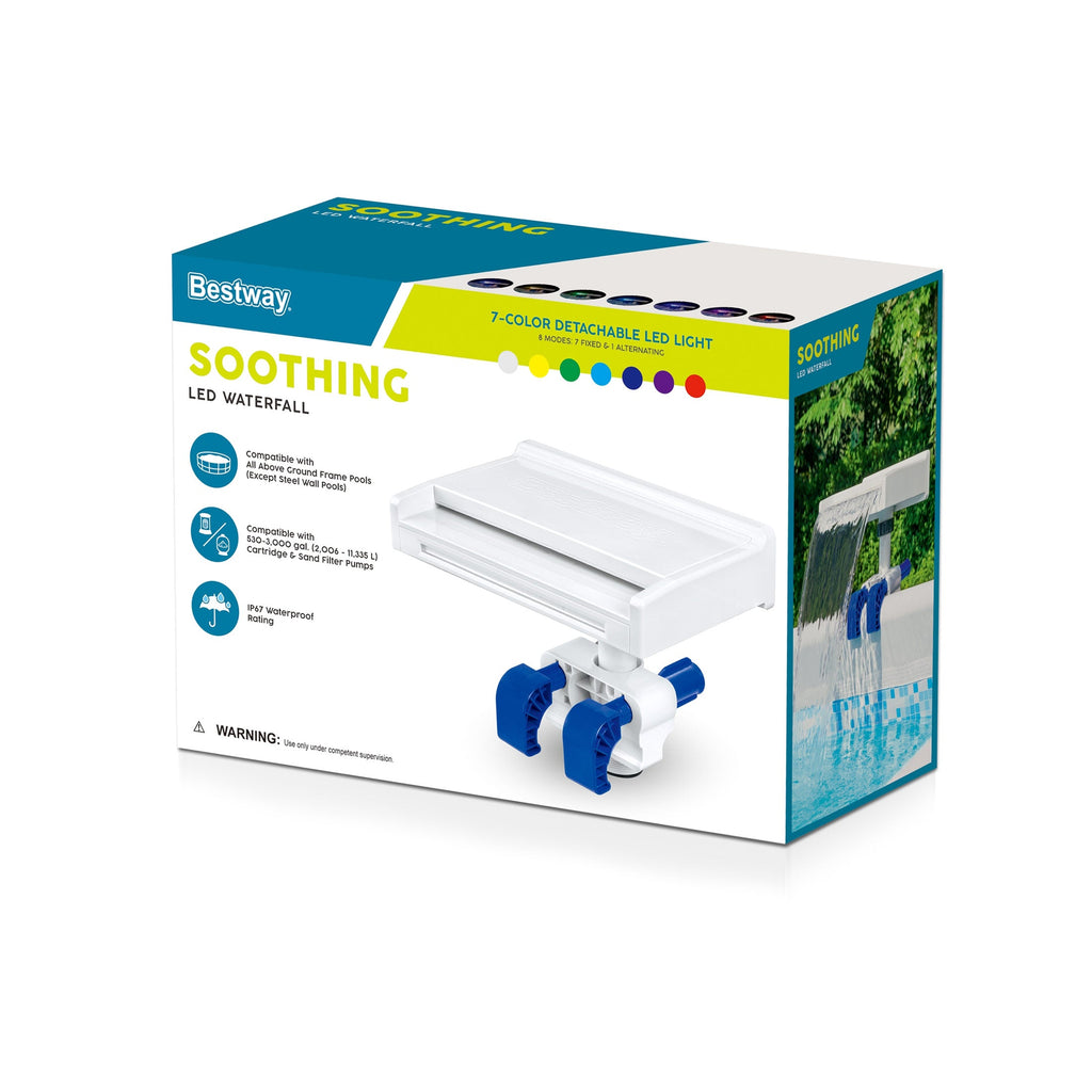 Bestway Soothing LED Pool Waterfall
