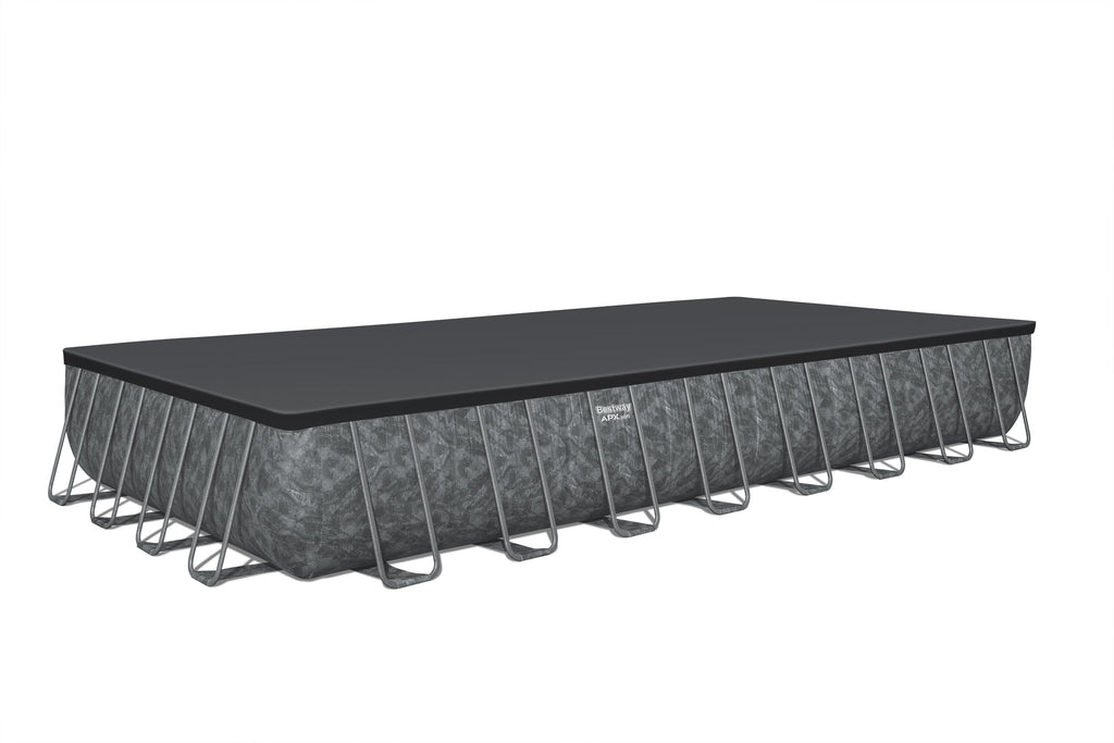 Bestway APX 365 31'4" x 16' x 52" Rectangle Above Ground Pool Set