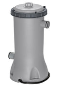 Bestway 530 gal. Cartridge Filter Pump Replacement, Gray