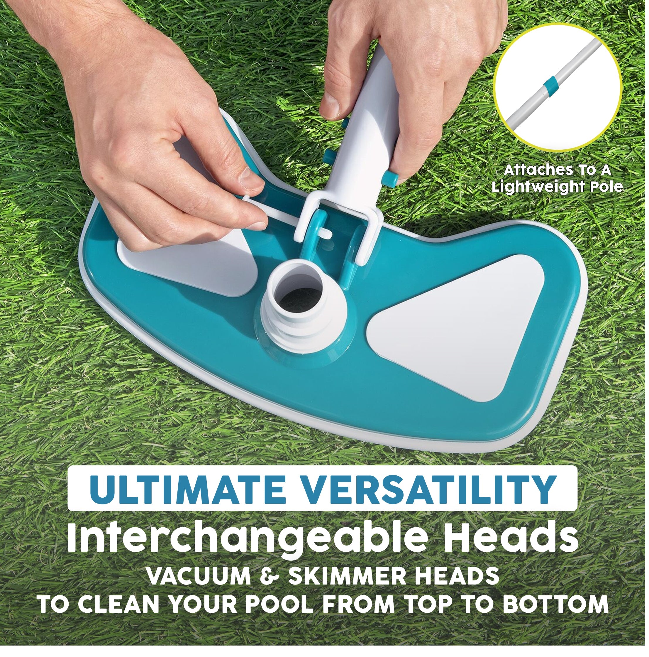 Bestway AquaClean Pool Maintenance Kit with Vacuum and Skimmer