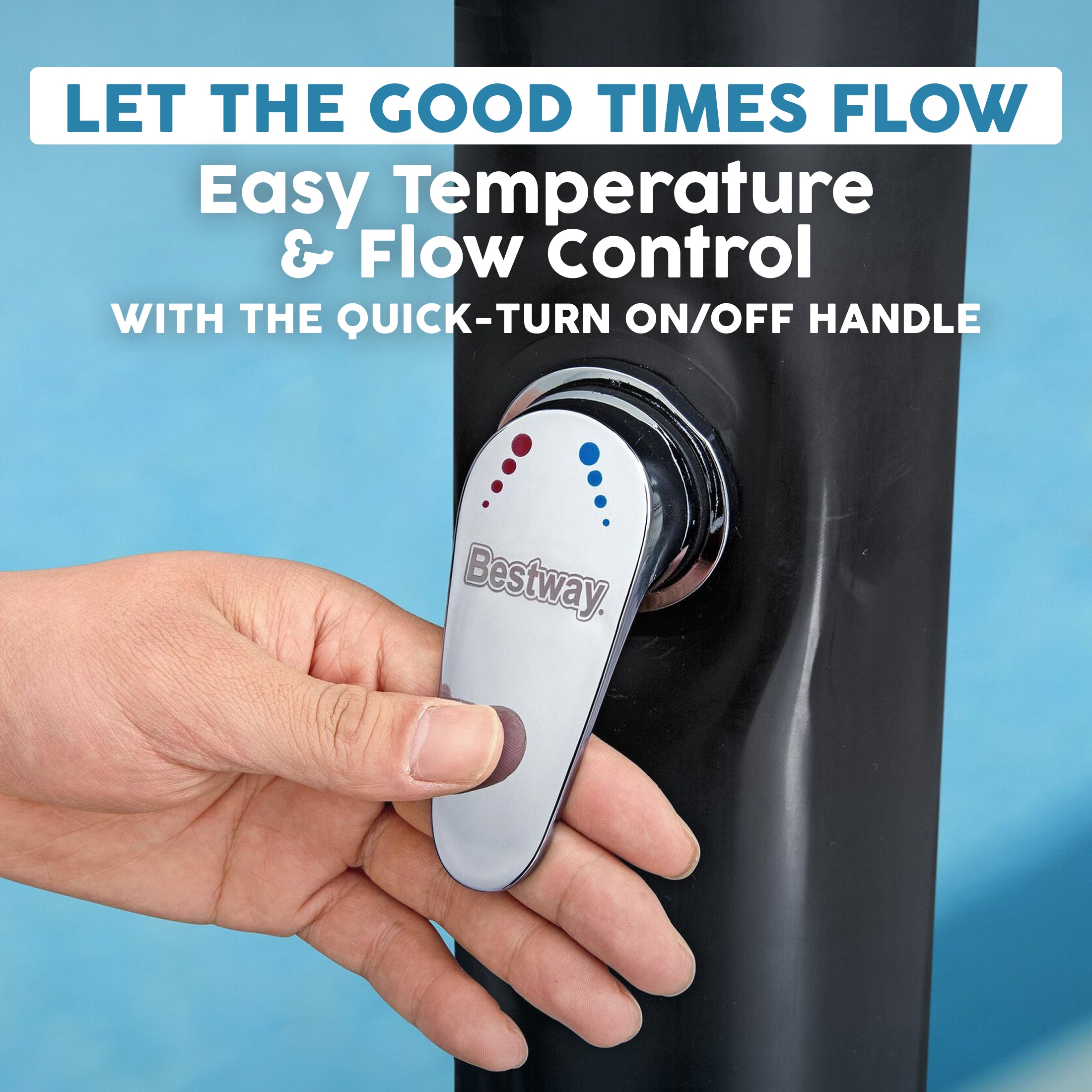 Bestway SolarFlow 5.2 Gal. Outdoor Shower