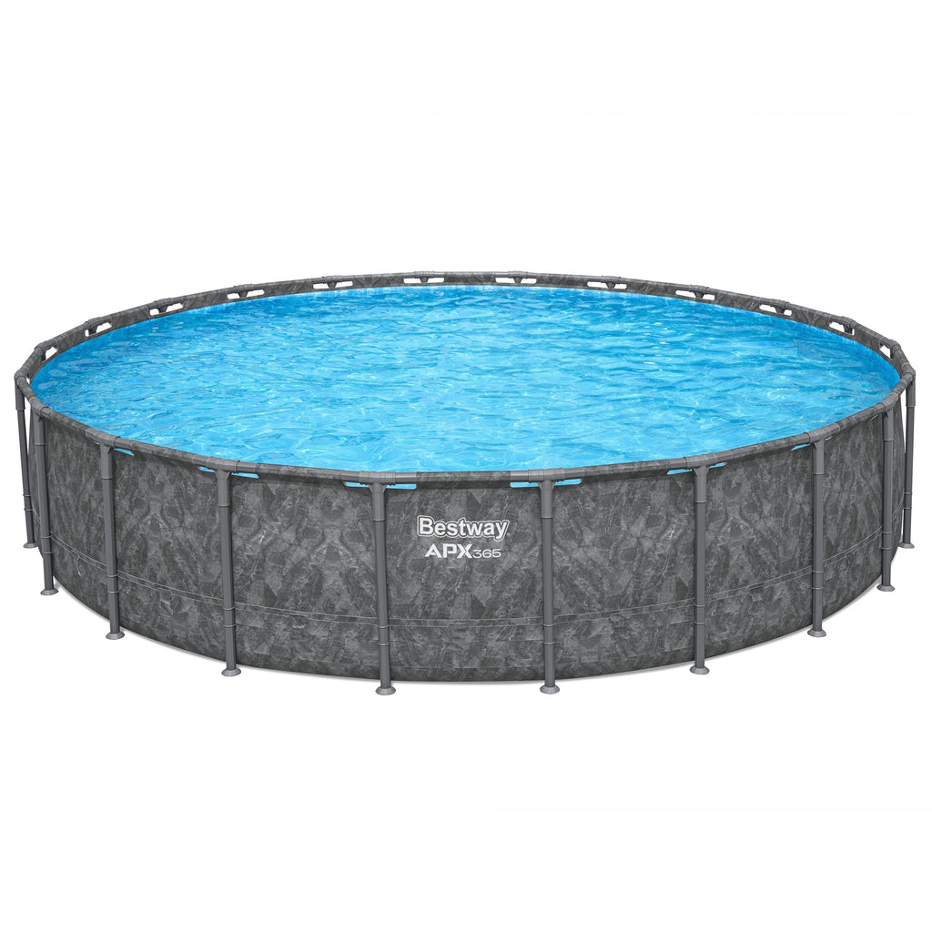 Bestway APX 365 22' x 52" Round Above Ground Pool Set