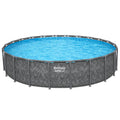 Bestway APX 365 22' x 52" Round Above Ground Pool Set