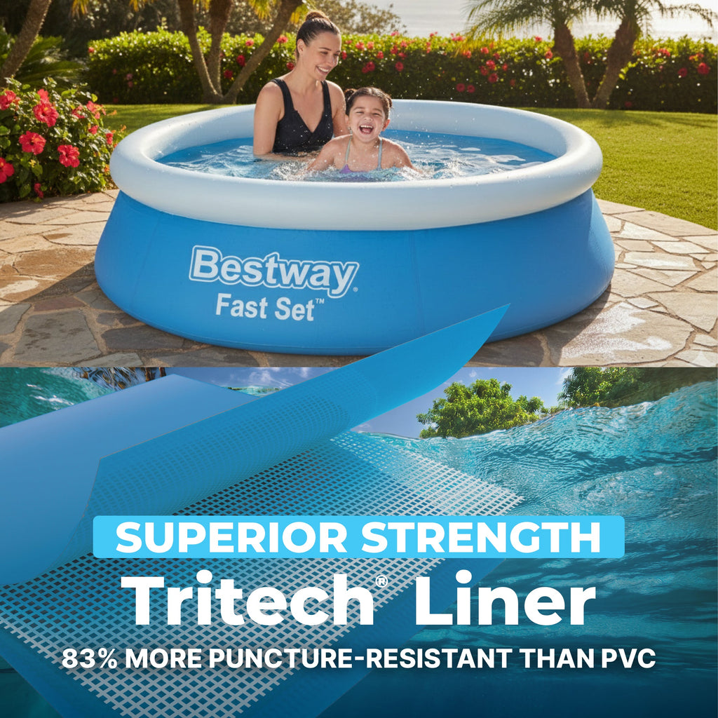 Bestway Fast Set 6' x 20” Round Inflatable Pool